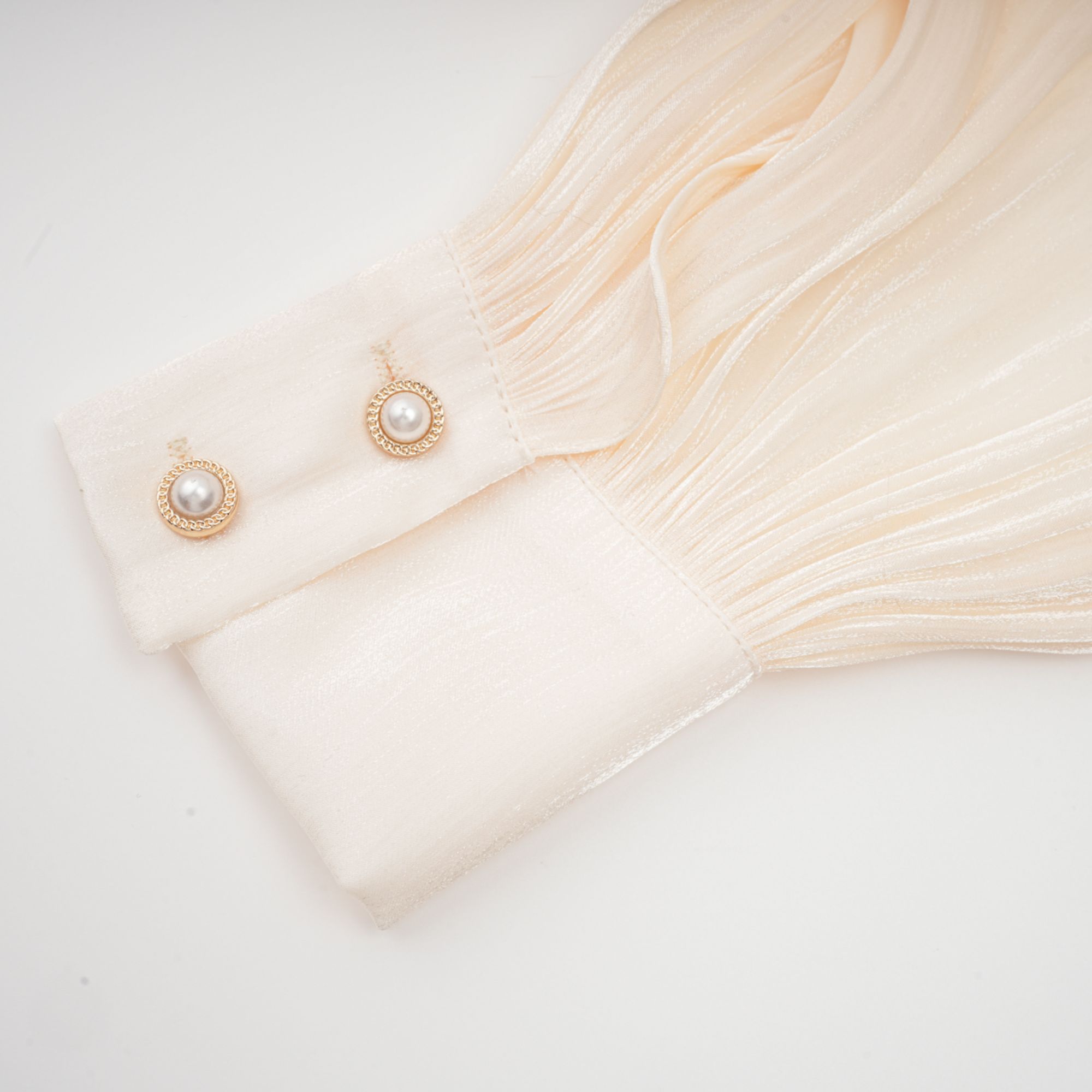 Eugénie Nötr Pilili Fırfırlı Mini Elbise