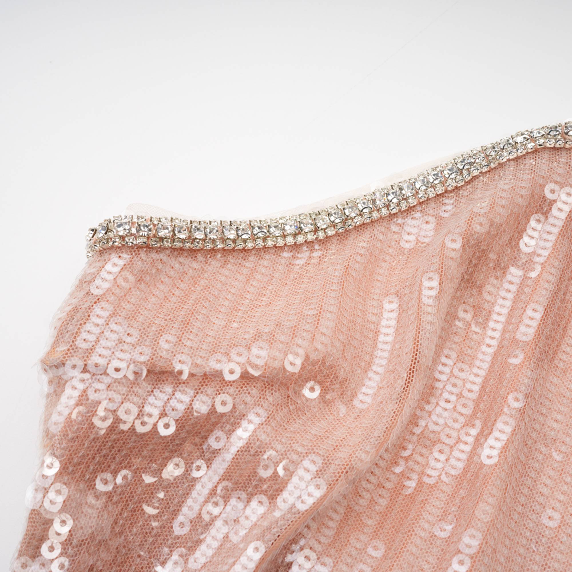 Éadaoin Çiçek Pullu Mini Elbise