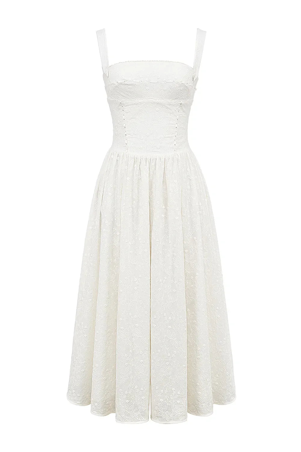 Apolline Geçme Kurdele Midi Elbise