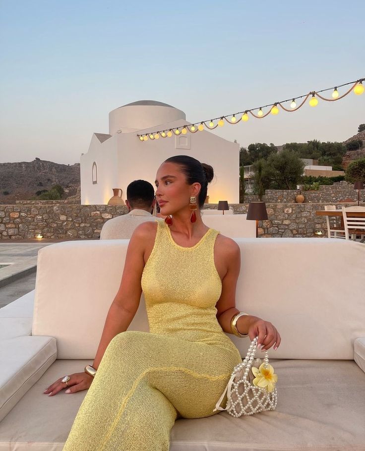 Elsie Işıltılı Maksi Elbise