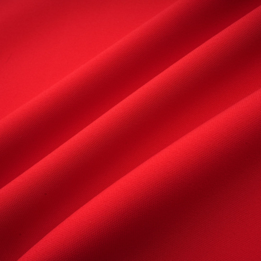 Anna Kırmızı Yaprak Kollu Kesik Fiyonklu Mini Elbise