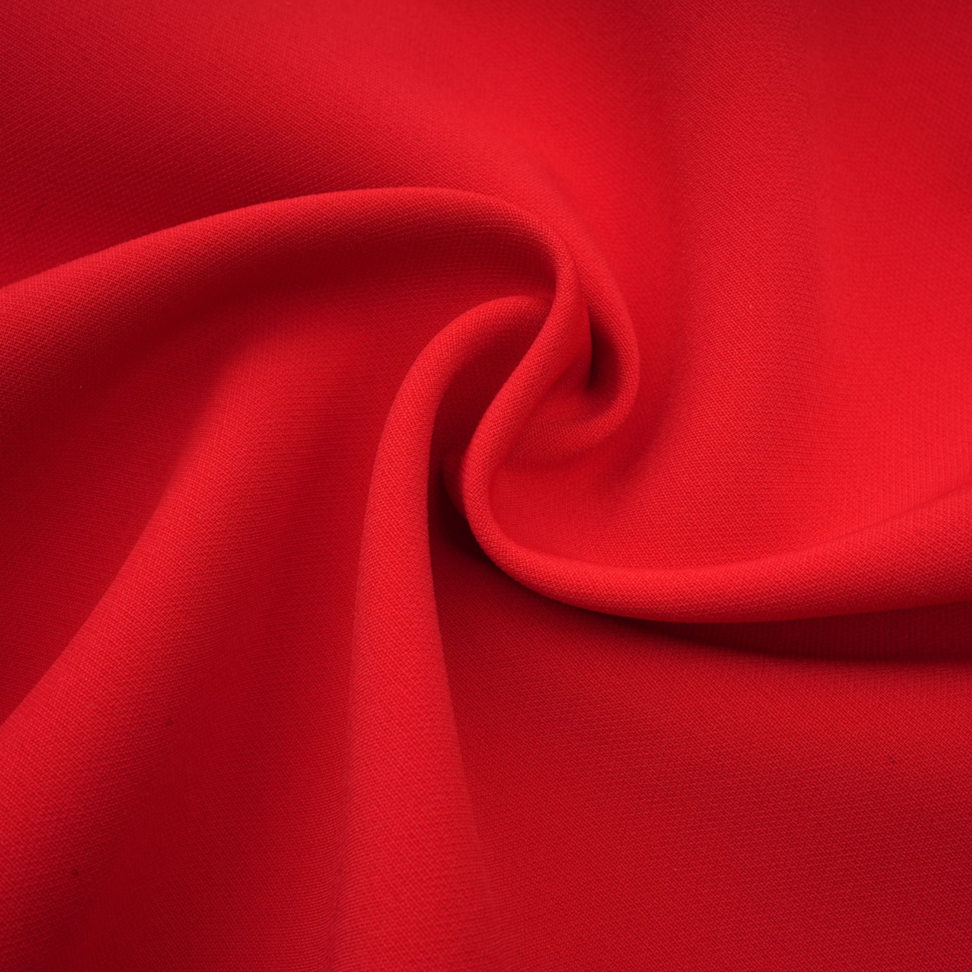 Anna Kırmızı Yaprak Kollu Kesik Fiyonklu Mini Elbise