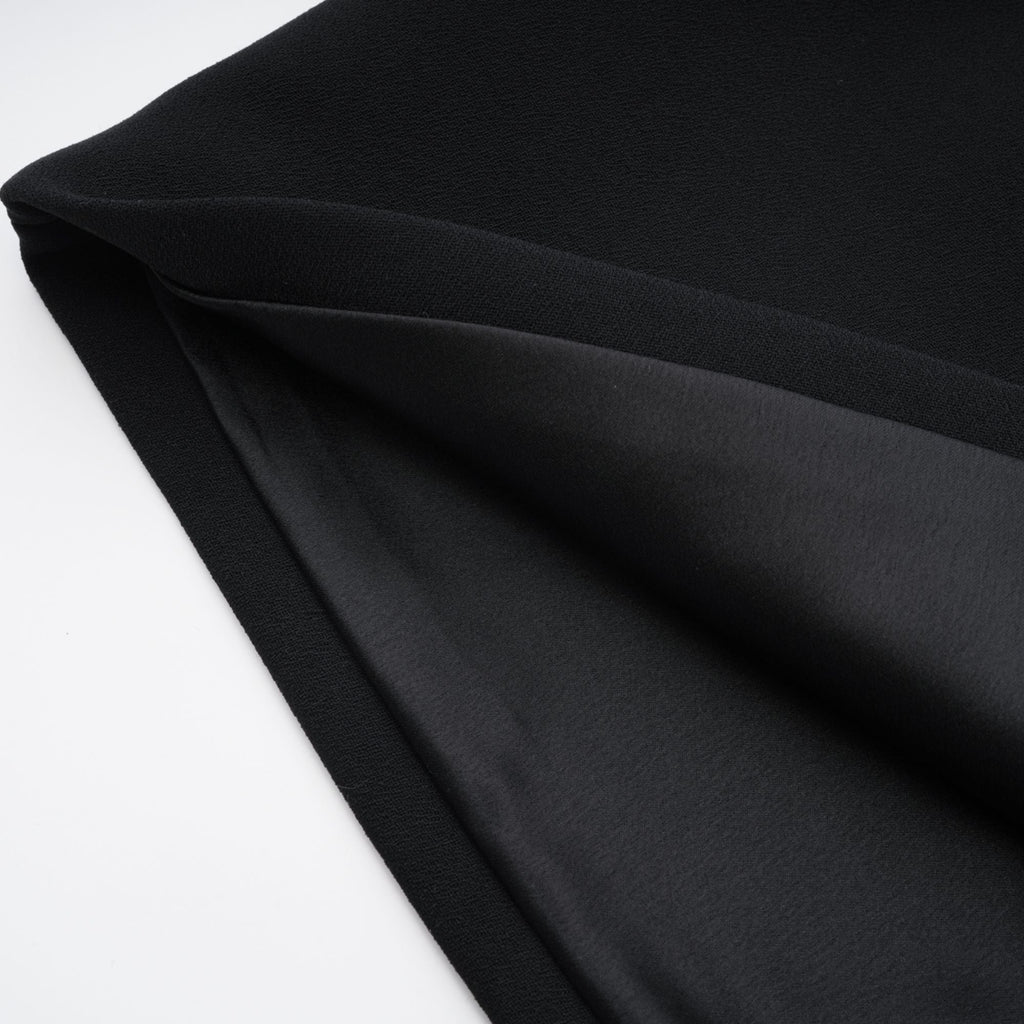 Boyundan Bağlamalı Siyah Mini Elbise Ceketleri